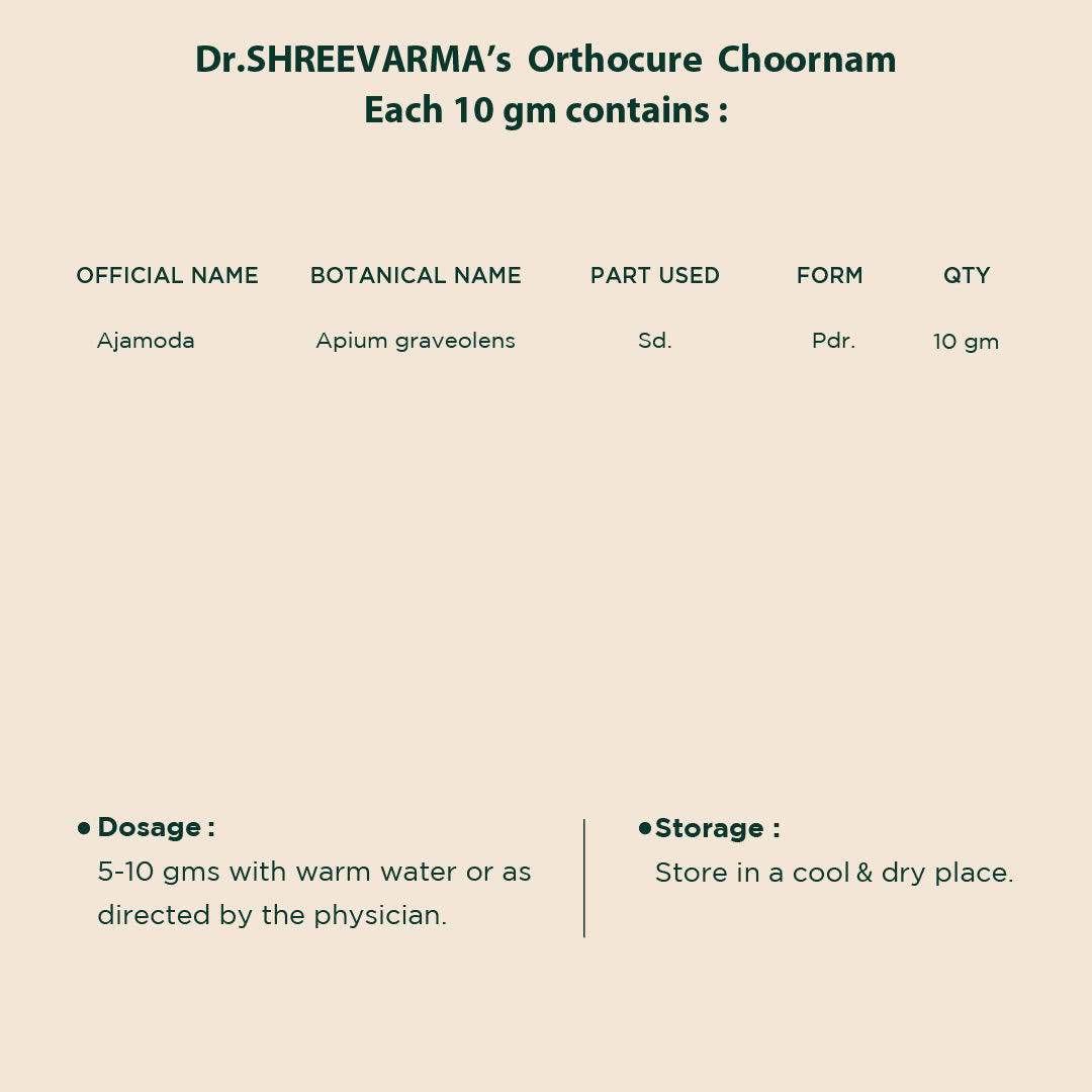 Orthocure Choornam