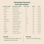 Charmatejas Choornam