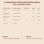 Orthocure Fortified Tablets