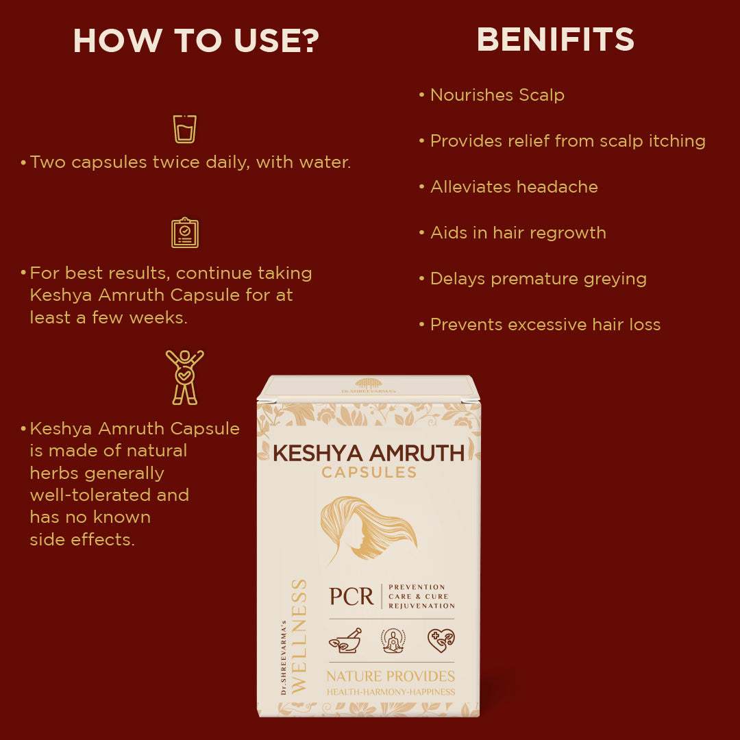 Keshya Amruth Hair Capsule